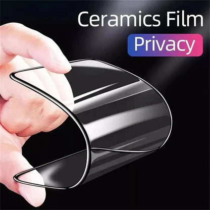 For iPhone 16 25pcs Full Coverage HD Privacy Ceramic Film - iPhone 16 Tempered Glass by buy2fix | Online Shopping UK | buy2fix