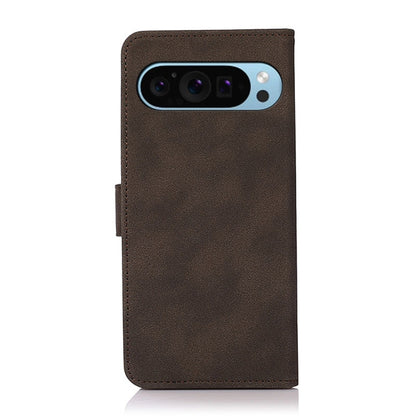 For Google Pixel 9 KHAZNEH Matte Texture Leather Phone Case(Brown) - Google Cases by buy2fix | Online Shopping UK | buy2fix