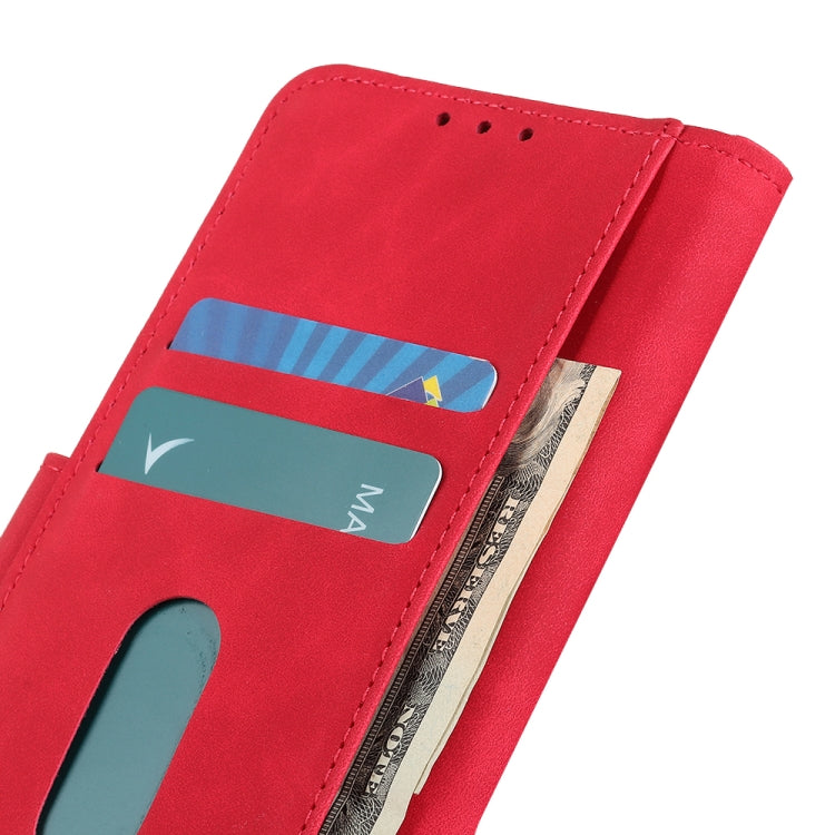 For Google Pixel 9 KHAZNEH Retro Texture Flip Leather Phone Case(Red) - Google Cases by buy2fix | Online Shopping UK | buy2fix