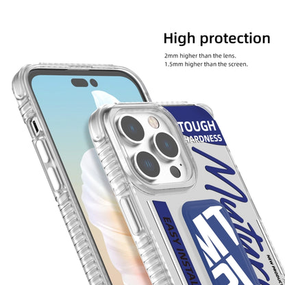 For iPhone 15 Pro Max Mutural Wing Flash Series TPU Phone Case with IML Stand(Red) - iPhone 15 Pro Max Cases by Mutural | Online Shopping UK | buy2fix