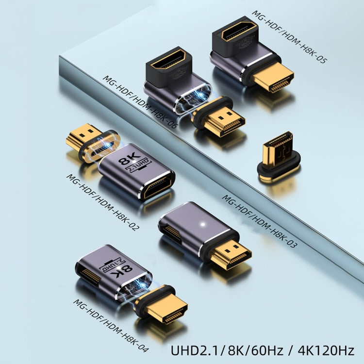 8K 60Hz HDTV to HDTV Magnetic Adapter, Straight - Adapter by buy2fix | Online Shopping UK | buy2fix