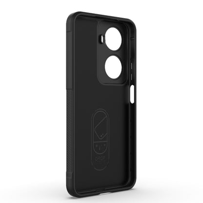 For Huawei nova 11 SE Magic Shield TPU + Flannel Phone Case(Dark Grey) - Huawei Cases by buy2fix | Online Shopping UK | buy2fix