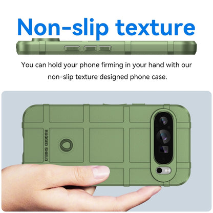 For Google Pixel 9 Pro Full Coverage Shockproof TPU Phone Case(Green) - Google Cases by buy2fix | Online Shopping UK | buy2fix