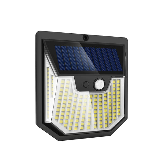 1pc XY0159 159 LEDs Outdoor Solar Human Body Sensor Courtyard Wall Light - Solar Lights by buy2fix | Online Shopping UK | buy2fix