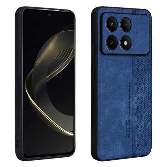 For Xiaomi Redmi K70 Pro AZNS 3D Embossed Skin Feel Phone Case(Sapphire Blue) - Xiaomi Cases by AZNS | Online Shopping UK | buy2fix