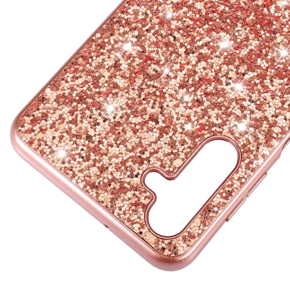 For Samsung Galaxy A15 5G Glitter Powder TPU Phone Case(Gold) - Galaxy Phone Cases by buy2fix | Online Shopping UK | buy2fix