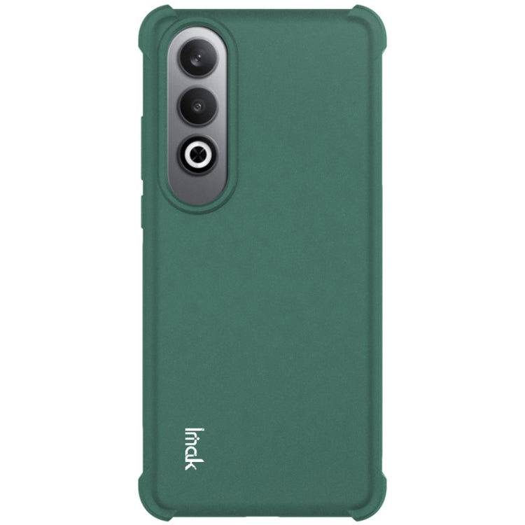 For OnePlus Nord CE4 5G / OPPO K12 5G imak Shockproof Airbag TPU Phone Case(Matte Green) - OnePlus Cases by imak | Online Shopping UK | buy2fix