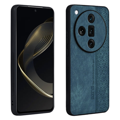 For OPPO Find X7 Ultra AZNS 3D Embossed Skin Feel Phone Case(Dark Green) - Find X7 Ultra Cases by AZNS | Online Shopping UK | buy2fix