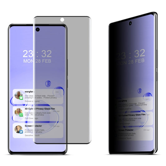 For vivo V30 5G/V30 Pro 5G/S18 5G/S18 Pro 5G imak 3D Curved Privacy Full Screen Tempered Glass Film - vivo Tempered Glass by imak | Online Shopping UK | buy2fix