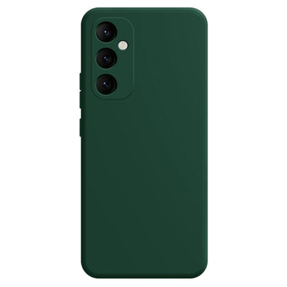 For Samsung Galaxy S24+ 5G Imitation Liquid Silicone Phone Case(Dark Green) - Galaxy S24+ 5G Cases by buy2fix | Online Shopping UK | buy2fix