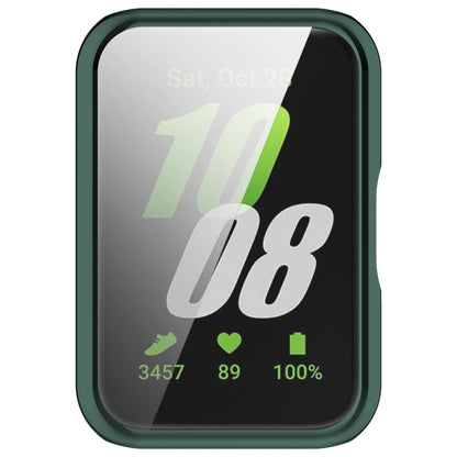 For Samsung Galaxy Fit 3 Full Coverage TPU Electroplated Watch Protective Case(Green) - Watch Cases by buy2fix | Online Shopping UK | buy2fix