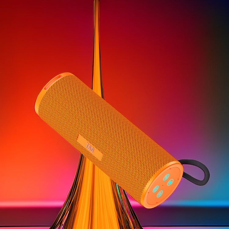 T&G TG-421 RGB BT Outdoor Waterproof Speakers(Orange) - Desktop Speaker by T&G | Online Shopping UK | buy2fix