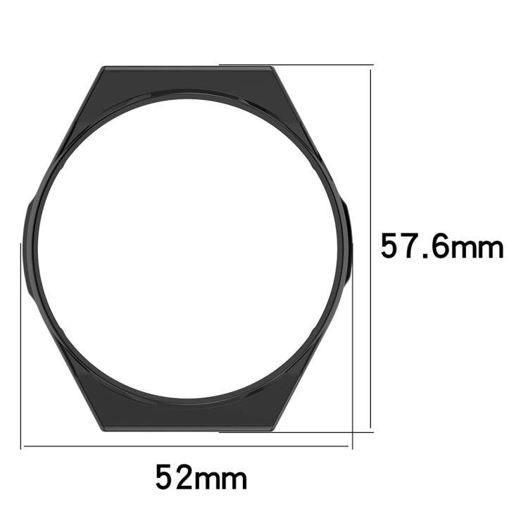 For Huawei Watch GT3 SE Half Coverage Hollowed PC Watch Protective Case(Black) - Watch Cases by buy2fix | Online Shopping UK | buy2fix