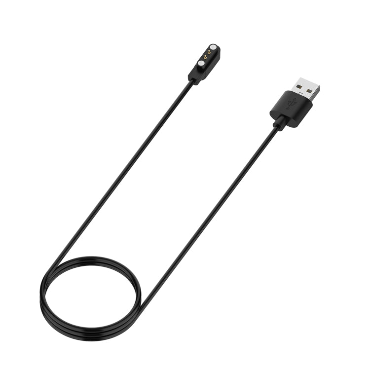 For Xiaomi HayLou Smart Watch 2 Pro Smart Watch Magnetic Charging Cable, Length: 1m(Black) - Charger by buy2fix | Online Shopping UK | buy2fix