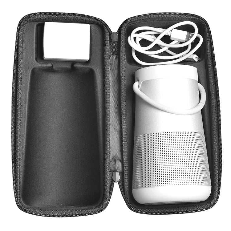 For Bose SoundLink Revolve+ Speaker Portable EVA Storage Bag Protective Case(Black) - Protective Case by buy2fix | Online Shopping UK | buy2fix