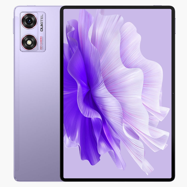 [HK Warehouse] OUKITEL OT8 Tablet PC 11 inch, 6GB+256GB, Android 13 Unisoc Tiger T606 Octa Core, Support Dual SIM 4G Network, EU Plug(Purple) - Other by OUKITEL | Online Shopping UK | buy2fix