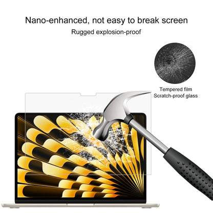 For Macbook Air 15 2024 25pcs 0.26mm 9H Surface Hardness Explosion-proof Tempered Glass Film - Screen Protectors by buy2fix | Online Shopping UK | buy2fix