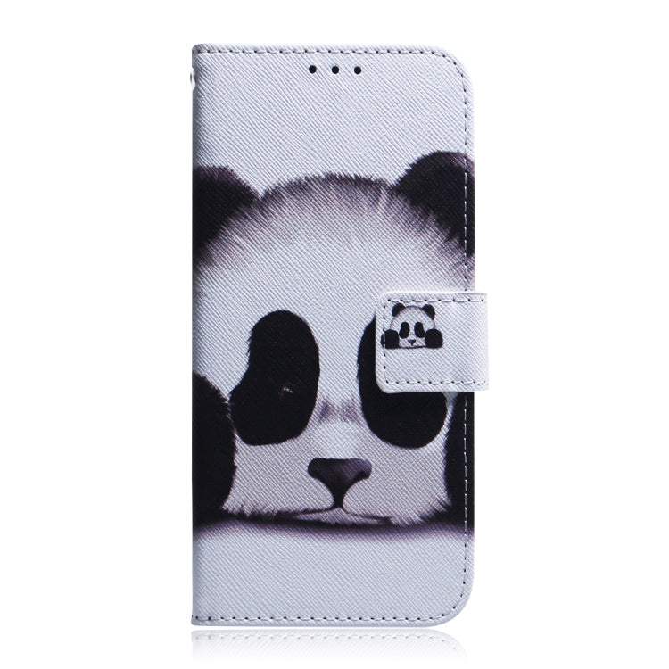 For Google Pixel 9 Coloured Drawing Flip Leather Phone Case(Panda) - Google Cases by buy2fix | Online Shopping UK | buy2fix