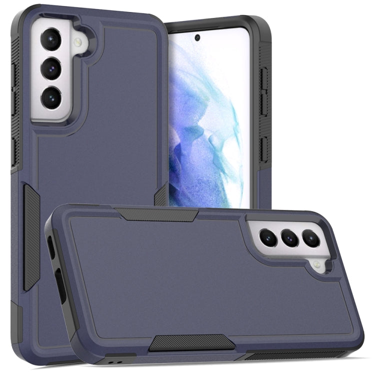 For Samsung Galaxy S21 5G 2 in 1 PC + TPU Phone Case(Dark Blue) - Galaxy S21 5G Cases by buy2fix | Online Shopping UK | buy2fix