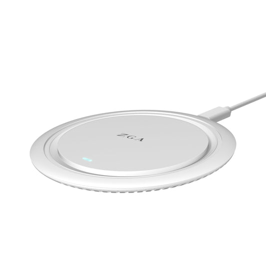 ZGA WX01S 15W Desktop Wireless Charger(White) - Wireless Charger by ZGA | Online Shopping UK | buy2fix