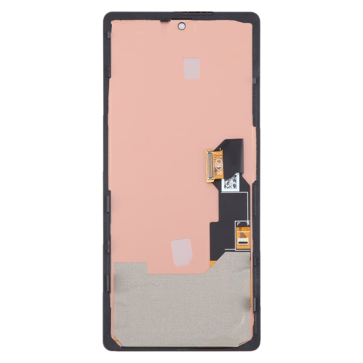 For Google pixel 6A OLED LCD Screen Digitizer Full Assembly with Frame - LCD Screen by buy2fix | Online Shopping UK | buy2fix