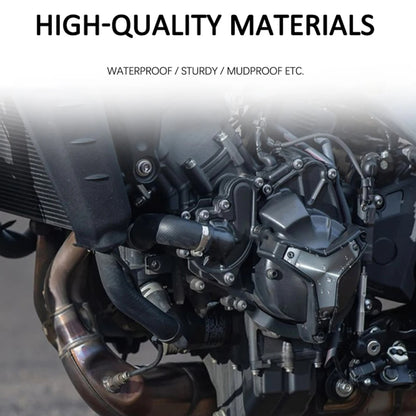 For Yamaha MT-09 2021 Motorcycle Engine Anti Crash Cushion Engine Antifall Protectors(Titanium Color) - Engines & Engine Parts by buy2fix | Online Shopping UK | buy2fix