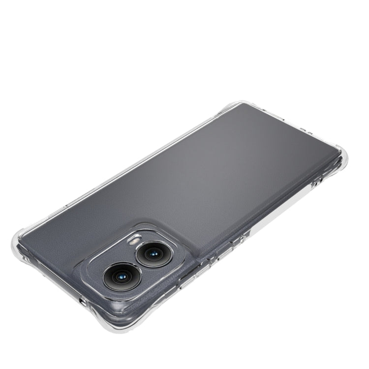 For Motorola Edge 5G 2024 Shockproof Non-slip Thickening TPU Phone Case(Transparent) - Motorola Cases by buy2fix | Online Shopping UK | buy2fix