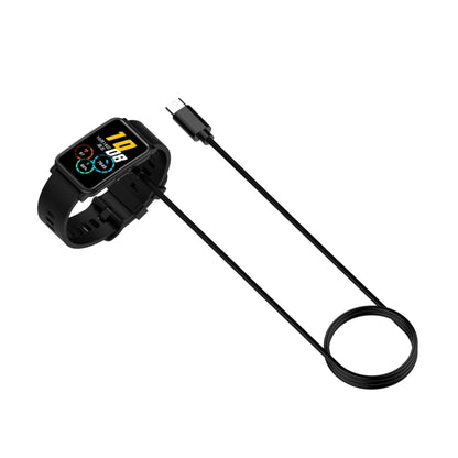 For Huawei Band 9 / 9 NFC USB-C / Type-C Port Smart Watch Charging Cable(Black) - Charger by buy2fix | Online Shopping UK | buy2fix