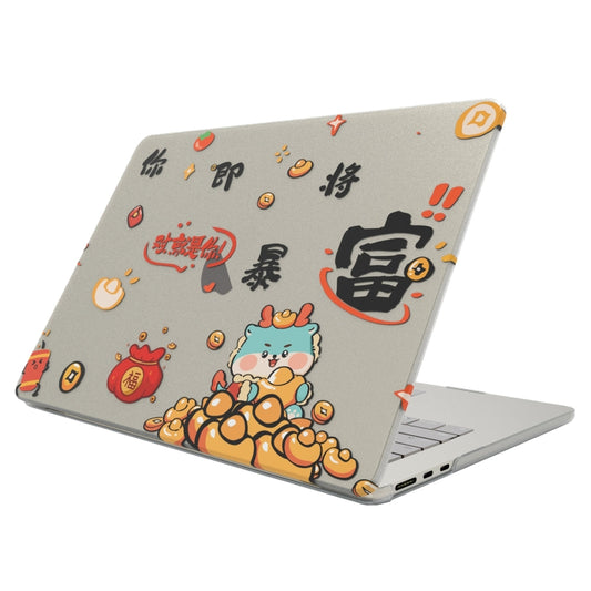 For MacBook Pro 13.3 Retina A1425 / A1502 UV Printed Pattern Laptop Frosted Protective Case(DDC-1689) - MacBook Cases by buy2fix | Online Shopping UK | buy2fix