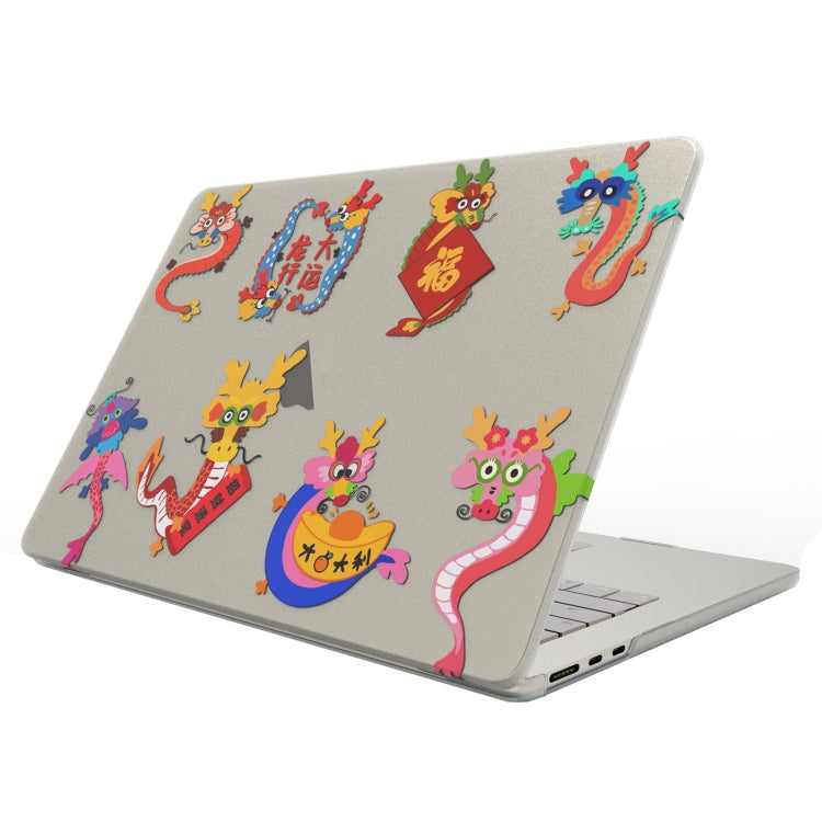 For MacBook Pro 13.3 A2338/A2251/A2289/A2159 UV Printed Pattern Laptop Frosted Protective Case(DDC-1677) - MacBook Pro Cases by buy2fix | Online Shopping UK | buy2fix