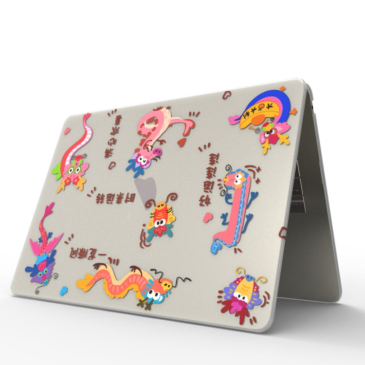 For MacBook Pro 15.4 A1707 / A1990 UV Printed Pattern Laptop Frosted Protective Case(DDC-1683) - MacBook Pro Cases by buy2fix | Online Shopping UK | buy2fix