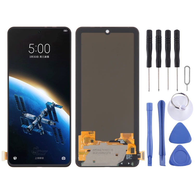 For Xiaomi Black Shark 5 OLED Material LCD Screen with Digitizer Full Assembly - LCD Screen by buy2fix | Online Shopping UK | buy2fix