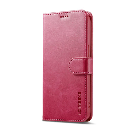 LC.IMEEKE Calf Texture Horizontal Flip Leather Case For iPhone SE 2024(Red) - More iPhone Cases by LC.IMEEKE | Online Shopping UK | buy2fix