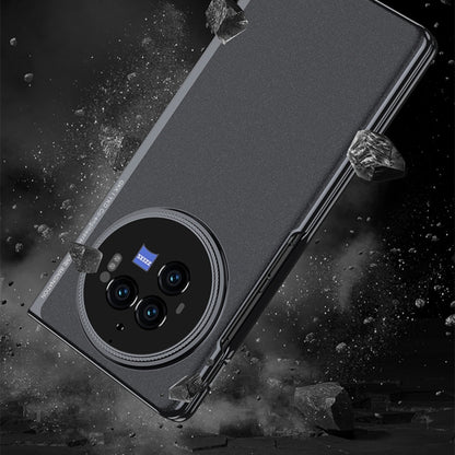 For vivo X Fold3 Pro GKK Integrated Unbounded Frosted AG All-inclusive Shockproof Phone Case(Black) - vivo Cases by GKK | Online Shopping UK | buy2fix