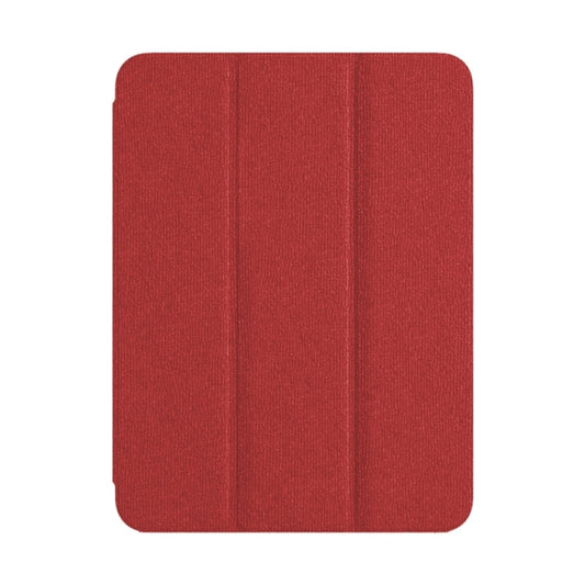 For iPad 10th Gen 10.9 2022 ZGA Tri-Fold Voltage Smart Leather Tablet Case(Red) - iPad 10th Gen 10.9 Cases by ZGA | Online Shopping UK | buy2fix