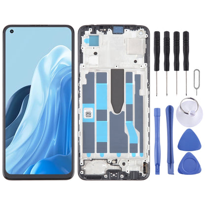 For OPPO Find X5 Lite Original AMOLED LCD Screen Digitizer Full Assembly with Frame - LCD Screen by buy2fix | Online Shopping UK | buy2fix