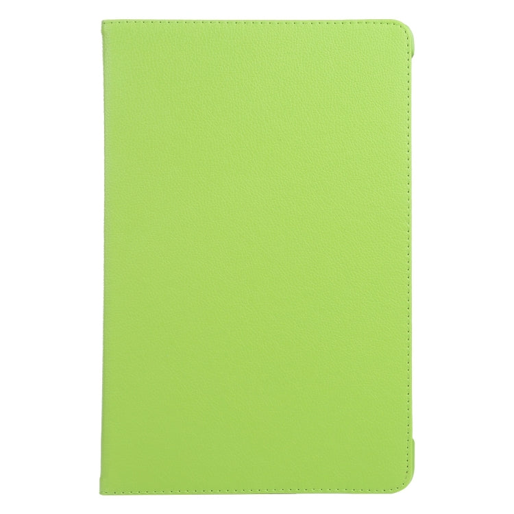 For iPad Pro 13 2024 360 Degree Rotation Litchi Texture Leather Tablet Case with Holder(Green) - iPad Pro 13 2024 Cases by buy2fix | Online Shopping UK | buy2fix