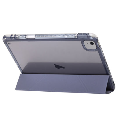 For iPad Pro 13 2024 Clear Acrylic Deformation Leather Tablet Case(Ice Blue) - iPad Pro 13 2024 Cases by buy2fix | Online Shopping UK | buy2fix