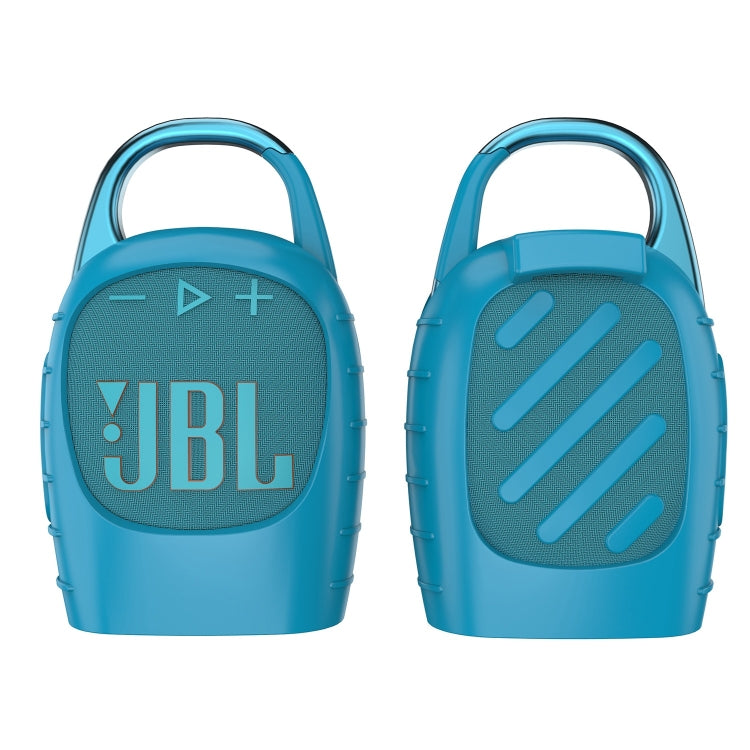 For JBL CLIP 5 Bluetooth Speaker Silicone Shockproof Protective Case(Blue) - Protective Case by buy2fix | Online Shopping UK | buy2fix