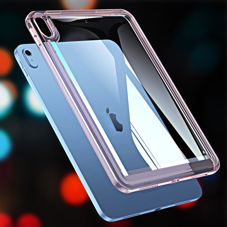 For iPad Air 11 2024 Transparent Acrylic Tablet Case(Pink) - iPad Air 11 2024 Cases by buy2fix | Online Shopping UK | buy2fix