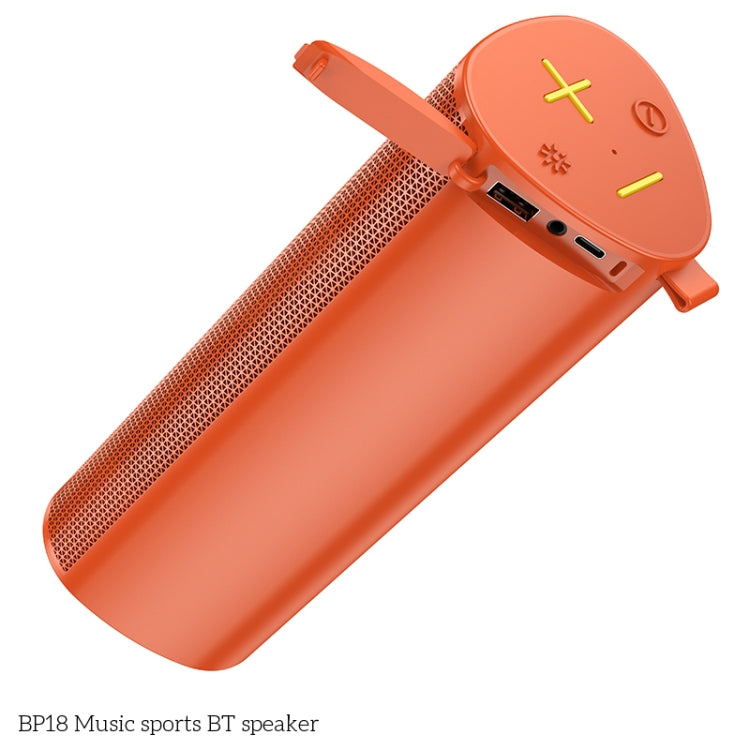 Borofone BP18 Portable Sports Wireless Bluetooth Speaker(Green) - Desktop Speaker by Borofone | Online Shopping UK | buy2fix
