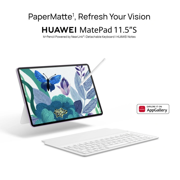 HUAWEI MatePad 11.5S PaperMatte Edition WIFI, 8GB+256GB, HarmonyOS 4.2 Hisilicon Kirin 9000WL, Not Support Google Play(Blue) - Huawei by Huawei | Online Shopping UK | buy2fix