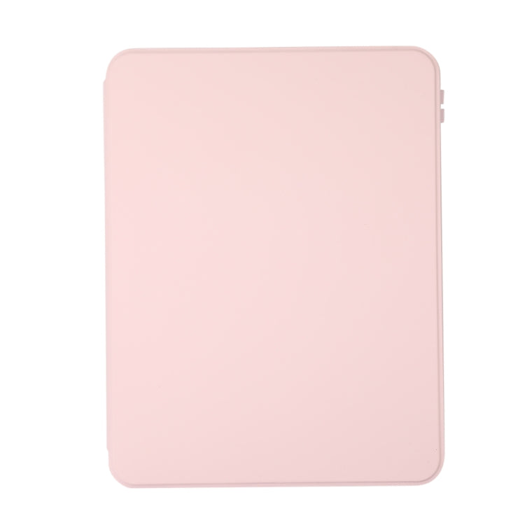 For iPad Pro 13 2024 2 in 1 Acrylic Split Rotating Leather Tablet Case(Pink) - iPad Pro 13 2024 Cases by buy2fix | Online Shopping UK | buy2fix