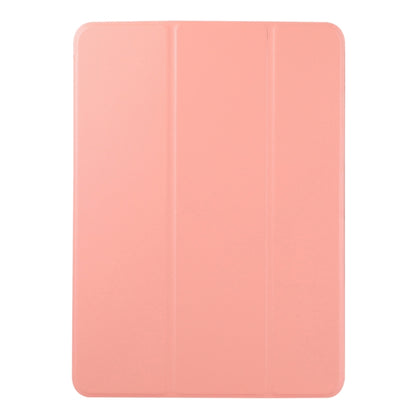 For iPad Air 11 2024 Double-sided Clip Non-buckle Magnetic PU Smart Tablet Case(Orange) - iPad Air 11 2024 Cases by buy2fix | Online Shopping UK | buy2fix