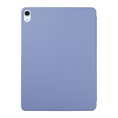 For iPad Air 11 2024 Double-sided Clip Non-buckle Magnetic PU Smart Tablet Case(Purple) - iPad Air 11 2024 Cases by buy2fix | Online Shopping UK | buy2fix