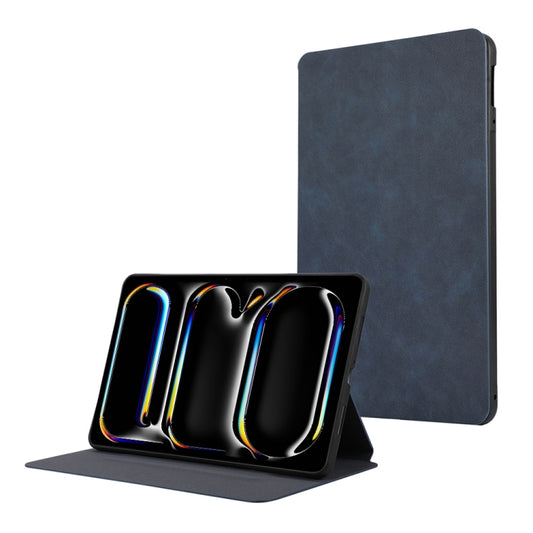 For iPad Pro 11 2024 TPU Flip Tablet Protective Leather Case(Dark Blue) - iPad Pro 11 2024 Cases by buy2fix | Online Shopping UK | buy2fix