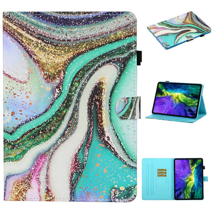 For iPad Pro 11 2024 Coloured Drawing Stitching Smart Leather Tablet Case(Colored Sand) - iPad Pro 11 2024 Cases by buy2fix | Online Shopping UK | buy2fix