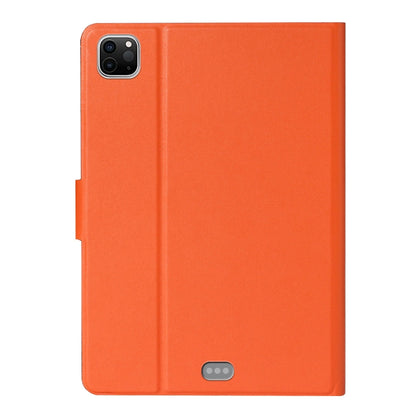 For iPad Pro 11 2024 Pure Color Smart Leather Tablet Case(Orange) - iPad Pro 11 2024 Cases by buy2fix | Online Shopping UK | buy2fix