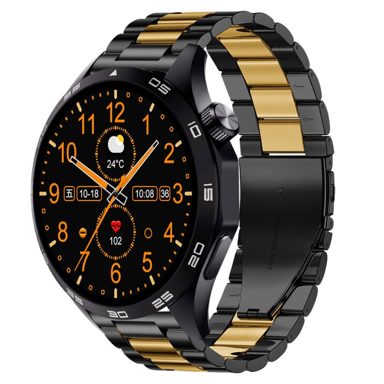 WS-26 1.52 inch IP67 Sport Smart Watch Support Bluetooth Call / Sleep / Blood Oxygen / Heart Rate / Blood Pressure Health Monitor, Steel Strap(Black) - Smart Watches by buy2fix | Online Shopping UK | buy2fix