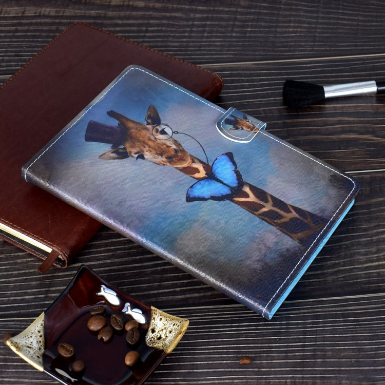 For iPad Pro 11 2024 Painted Stitching Smart Leather Tablet Case(Deer) - iPad Pro 11 2024 Cases by buy2fix | Online Shopping UK | buy2fix